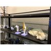 Image 1 : SHELF LOT OF ASSORTED MEDICAL PROPS, DISHES., AND MORE