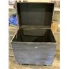 Image 2 : GREY ROLLING STORAGE TRUNK 30" X 21" X 33"