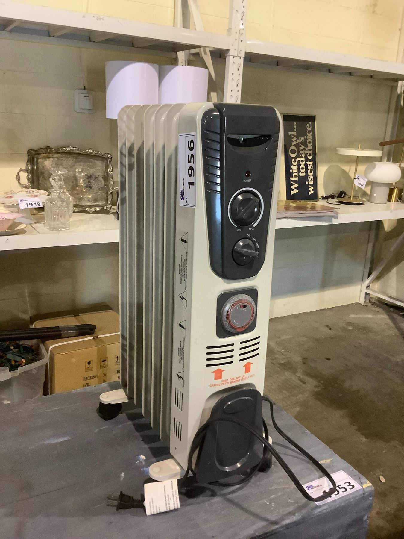 KENWOOD 1500 WATT OIL-FILLED RADIATOR