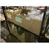 Image 1 : 2 SHELVES OF FAUX FLORALS