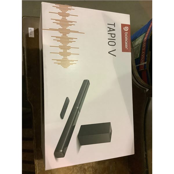 *NEW* BOMAKER TAPIO V 2.1 SOUND BAR & SUBWOOFER