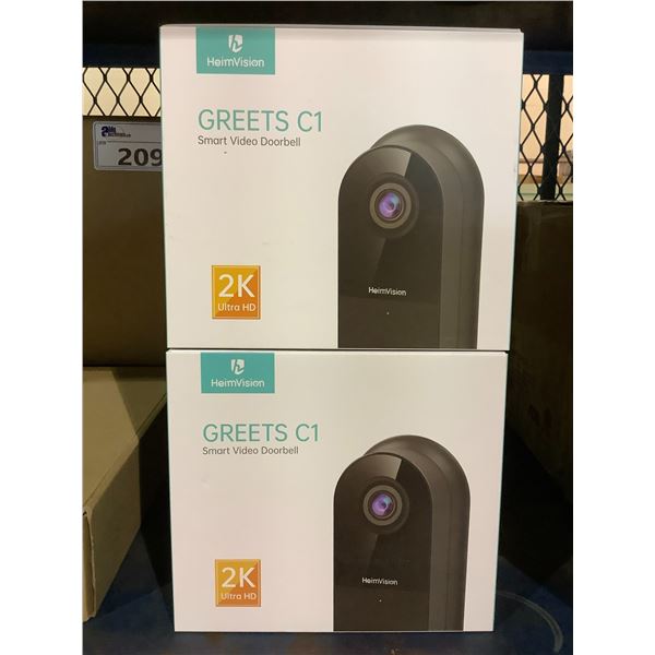 *NEW* 2 HEIMVISION GREETS C1 SMART VIDEO DOORBELLS