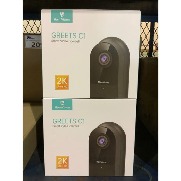 *NEW* 2 HEIMVISION GREETS C1 SMART VIDEO DOORBELLS