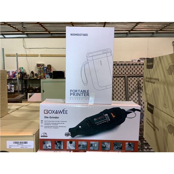 *NEW* GOXAWEE DIE GRINDER & NIIMBOT PORTABLE PRINTER