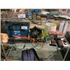 Image 1 : ASSORTED ITEMS INCLUDING; CIRCULAR SAW, QUARTZ LAMP, CAMERA FLASH & MORE