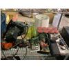 Image 3 : ASSORTED ITEMS INCLUDING; CIRCULAR SAW, QUARTZ LAMP, CAMERA FLASH & MORE