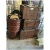 Image 1 : ASSORTED BASKETS, CHESTS & LAMPSHADES