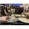 Image 2 : LOT OF ASSORTED SERVING PLATES, AND DISHES, SIMPSON, OLD CHELSEA, AND MORE