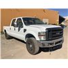 Image 2 : *TOW* 2008 FORD F250 XLT SD, CREW CAB, WHITE, GAS, AUTOMATIC, VIN 1FTSW21588EC71836, 177,118KMS,