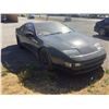 Image 1 : *TOW* 1989 NISSAN 300ZX, 2DRCP, BLACK, GAS, AUTOMATIC, VIN 2BG50331532503375, TMU, DOES NOT START,