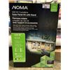 Image 1 : NOMA 100W CRYSTALLINE SOLAR PANEL KIT WITH STAND, SOLAR PANEL, STAND, CHARGER, CONTROLLER, BATTERY