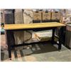 Image 1 : HUSKY ADJUSTABLE HEIGHT WORKBENCH 72X24