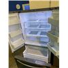 Image 2 : SAMSUNG STAINLESS STEEL FRENCH DOOR FRIDGE WITH ROLL OUT FREEZER MODEL RF26HFENDSR