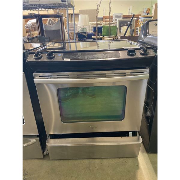 WHIRLPOOL OVEN WITH ELECTRIC TOP STOVE