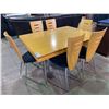 Image 1 : MODERN 7 PIECE DINING SET