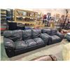 Image 1 : LEATHER 2 PIECE SOFA SET