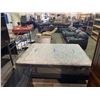 Image 2 : QUEEN SIZE BEDFRAME WITH BED AND BOX SPRING
