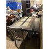 Image 2 : TABLE WITH 4 CHAIRS AND BENCH