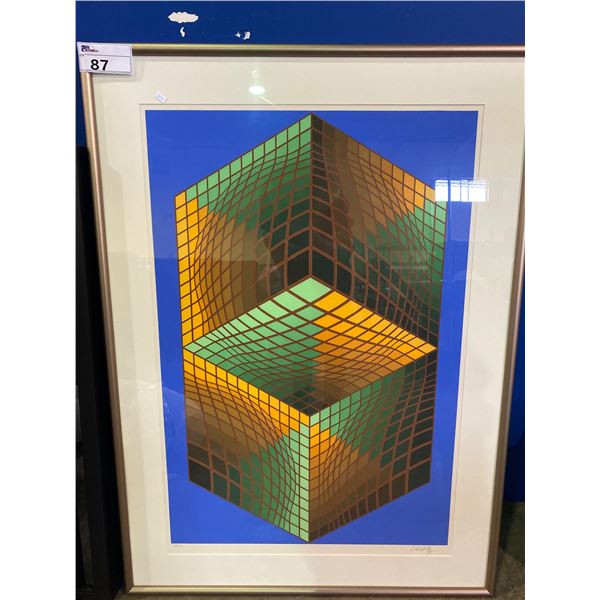 GEOMETRICAL ARTIST SIGNED LEP 64/295