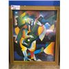 Image 1 : SIGNED ABSTRACT ART