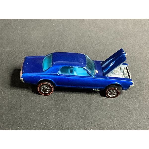 1967 MATTEL REDLINE HOT WHEELS CUSTOM COUGAR DIE CAST CAR