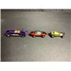 Image 2 : 3 ASSORTED TOPPER JOHNNY LIGHTNING DIE CAST CARS INCLUDING; HAIRY HAULER, CUSTOM 32 FORD & CUSTOM