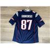 Image 2 : NIKE NFL PATRIOTS #87 GRONKOWSKI JERSEY SIZE XL