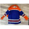 Image 2 : REEBOK BY ROGER EDWARDS OILERS SWEATER SIZE XL WITH MATCHING SCARF