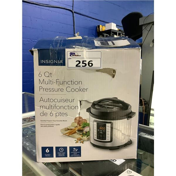 INSIGNIA 6QT MULTI FUNCTION PRESSURE COOKER Insignia 6qt multi function pressure cooker