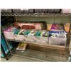 Image 1 : SHELF LOT WITH ASSORTED CHRISTMAS LIGHTS, CHRISTMAS TREE BAG