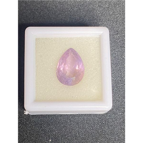 AMETRINE (AMETHYST & CITRINE) 4.62CT, 13.54 X 9.76 X 6.77MM, PEAR CUT, LOUPE CLEAN, BRAZIL,