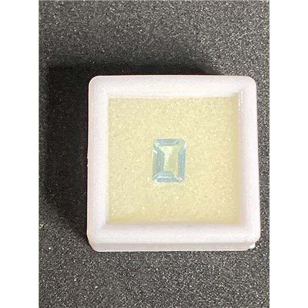 NATURAL SKY BLUE TOPAZ 1.555CT, 7.80 X 5.73 X 3.45MM, EMERALD CUT, LOUPE CLEAN, BRAZIL