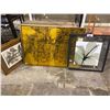 Image 1 : 3 ASSORTED FRAMED PRINTS