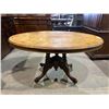 Image 1 : ANTIQUE INLAY BIRDCAGE BASE TABLE CIRCA 1880S