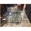 Image 1 : GLASS COFFEE TABLE 40 X 40 X 16"