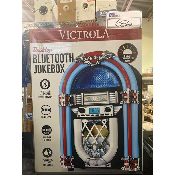 TESTED WORKING VICTROLA DESKTOP BLUETOOTH JUKEBOX