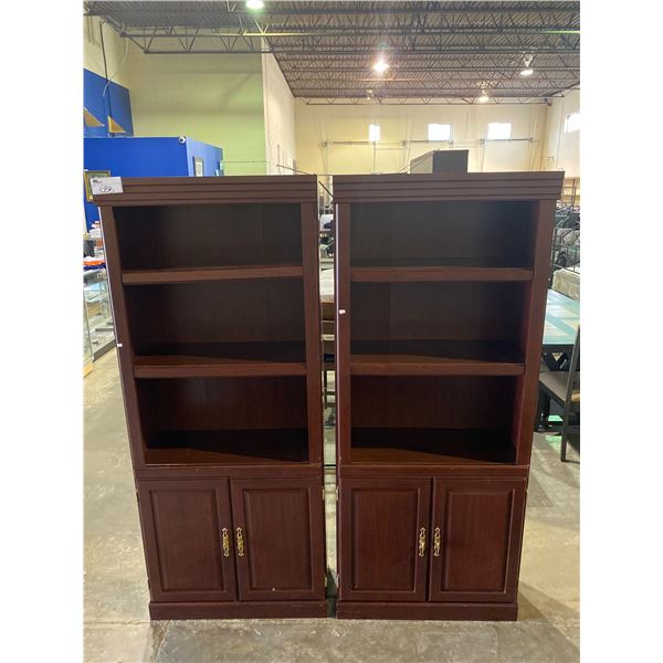 2 MATCHING SHELVING UNITS