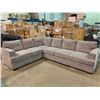 Image 1 : LIGHT GREY TONE 2 PIECE SECTIONAL SOFA