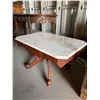 Image 2 : MARBLE TOP SIDE TABLE