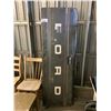 Image 2 : ASSORTED ITEMS INCLUDING; WOOD CHAIRS, FORD TAILGATE, FOOT STOOL & MORE