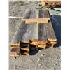 Image 2 : PALLET OF ASSORTED LENGTH 2X6 WOOD