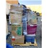 Image 2 : PALLET OF ASSORTED ITEMS INCLUDING; BICYCLE HELMET, MOUNTS, SHOE RACK & MORE