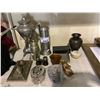 Image 1 : ASSORTED ITEMS INCLUDING; VINTAGE BINOCULARS, LIQUID DISPENSER, JEWELRY BOX & MORE