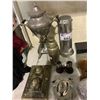 Image 2 : ASSORTED ITEMS INCLUDING; VINTAGE BINOCULARS, LIQUID DISPENSER, JEWELRY BOX & MORE