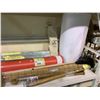 Image 2 : ASSORTED ITEMS INCLUDING; BASEBALL GLOVES & BATS, WOODEN PRACTICE SWORDS, PAPER & MORE