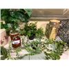 Image 3 : ASSORTED ITEMS INCLUDING; FAUX PLANTS, PLANTER POTS, GARDEN BASKET & MORE