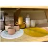 Image 3 : ASSORTED HOME DECOR INCLUDING; CANDLE, VASES, PLATES & MORE