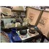 Image 3 : ASSORTED ITEMS INCLUDING; FRAMED ART, KEY BOWL, METAL TRAY & MORE