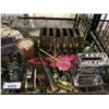 Image 3 : ASSORTED VINTAGE ITEMS INCLUDING; INDUSTRIAL TOASTER, BINOCULARS, CAMERA, MONOCULAR TELESCOPE &
