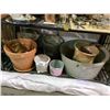 Image 1 : ASSORTED PLANTERS POTS